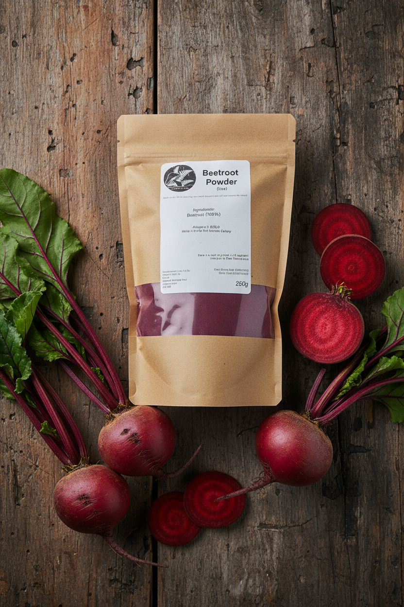 Beetroot Powder Fine Pouch - Rustic