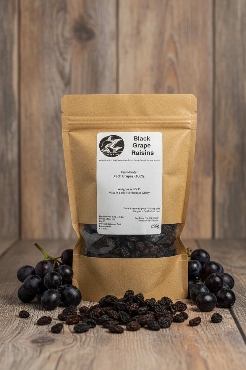 Black Grape Raisins Pouch