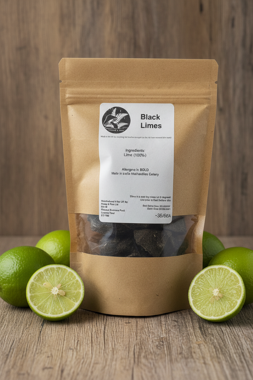 Black Limes Small Pouch - Rustic